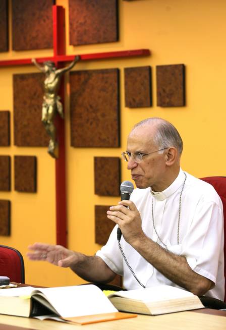Dom Antônio Augusto Dias Duarte é bispo auxiliar do Rio de Janeiro.
