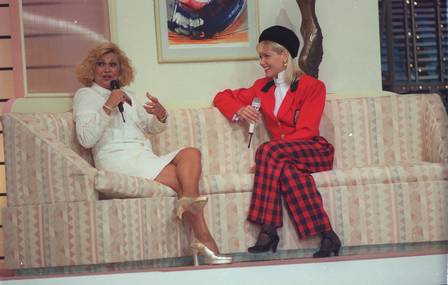 Hebe Camargo foi a primeira pessoa que Xuxa entrevistou em seu programa homônimo