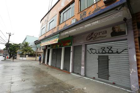 Comerciantes não abriram portas na Zona Norte do Rio