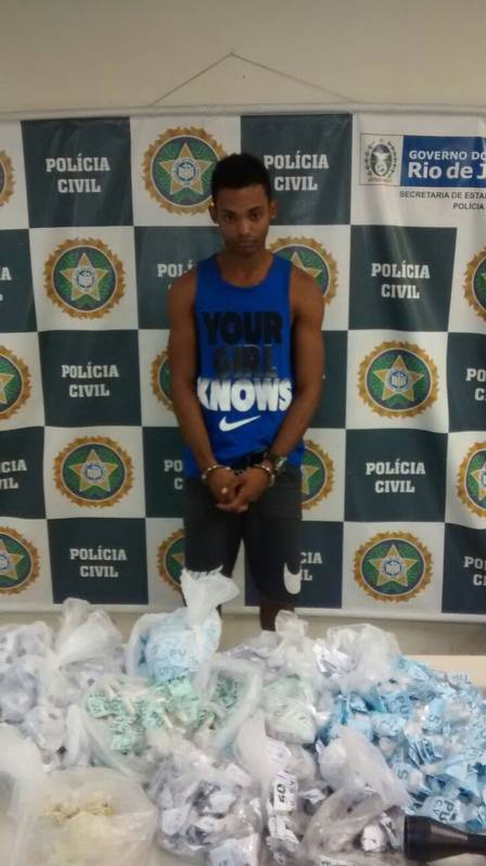 Cleyton Santos de Lima, conhecido como Milinho, foi preso na ação