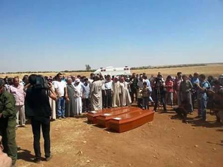 Os irmãos Kurdi foram enterrados em Kobane