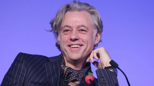 Cantor e ativista irlandês Bob Geldof, que conduz iniciativas de ajuda humanitária