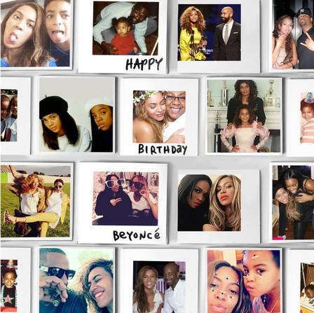 Familiares e amigos desejam feliz aniversário a Beyoncé com músicas