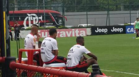 Flamengo treina nesta sexta, na Gávea