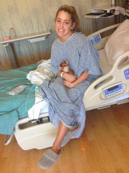 Riley Benedo será operada neste domingo: ela fará uma histerectomia completa