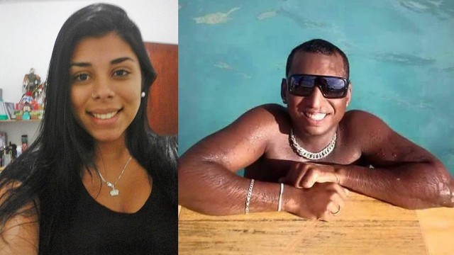 Kaolyn Agny, de 20 anos, e o amigo Luís Gustavo de Almeida, de 29 anos, foram mortos a tiros ao tentar socorrer a ex-namorada do suspeito