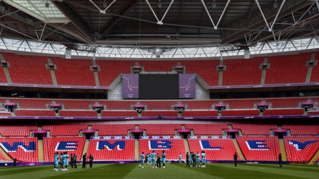 Wembley é o principal estádio da Inglaterra
