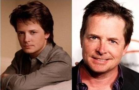 Michael J. Fox, o Marty McFly, está com 54 anos