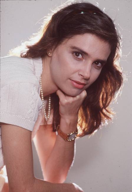 Lídia Brondi em setembro de 1989, aos 27 anos