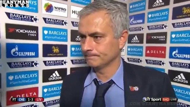 Após derrota do Chelsea, Mourinho responde a mesma coisa a todas as perguntas: ‘Nada para dizer’