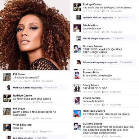 Taís recebeu comentários racistas em uma foto publicada em seu Facebook