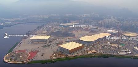 Andamento das obras do Parque Olímpico, do Complexo de Deodoro e da Vila dos Atletas para a Rio-2016