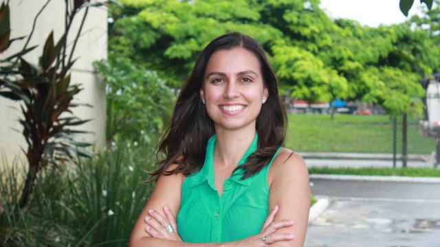 Ana Pacheco, de 27 anos, trabalha como analista ambiental na Bayer
