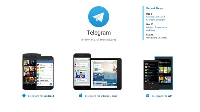 O Telegram funciona como o WhatsApp
