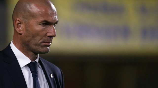 O técnico francês, Zinedine Zidane