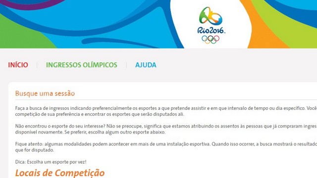 Ingressos da Rio-2016 foram apreendidos com cambistas