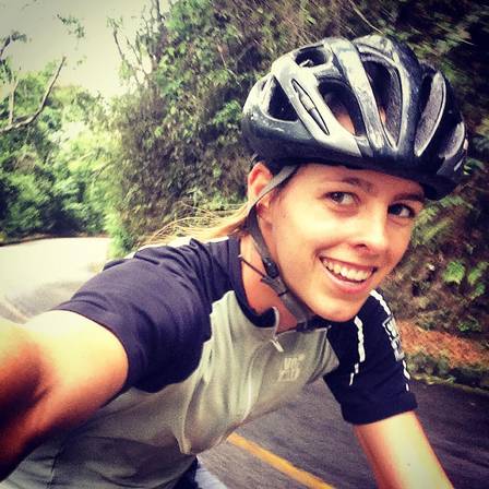 Patrícia Freitas usa o mountain bike para melhorar o físico