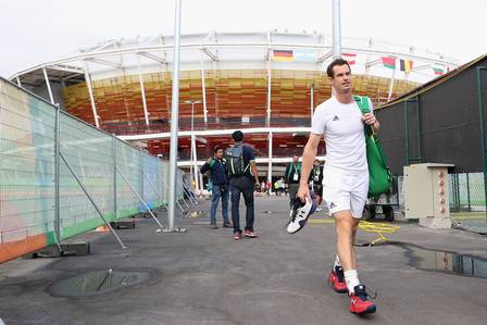 Andy Murray, porta-bandeira da Grã-Bretanha na Olimpíada do Rio