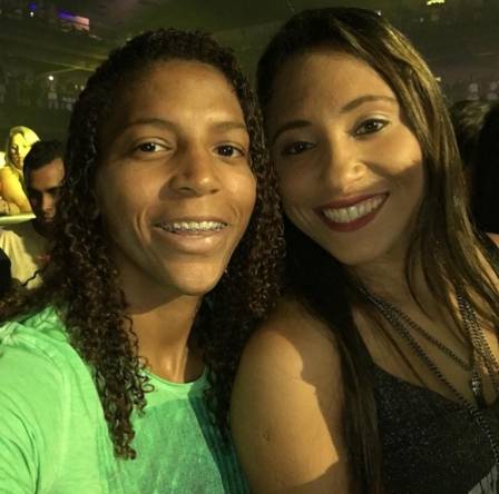 Rafaela Silva e Thamara Cezar são namoradas