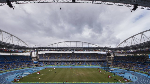 O Estádio Olímpico vai receber o atletismo da Paralimpíada
