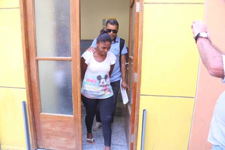 Thuanne saiu da delegacia chorando