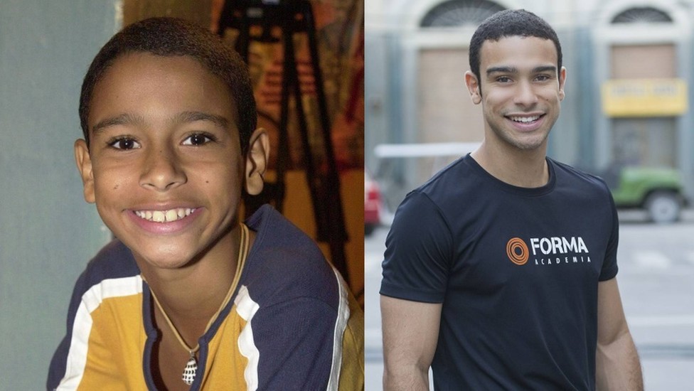 Sérgio Malheiros encantou o público, aos 11 anos, em "Da cor do pecado". Hoje, aos 23, ele está em "Malhação - Pro dia nascer feliz"