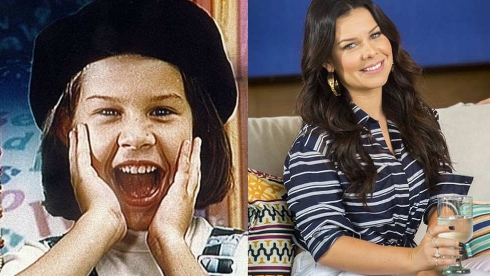 Fernanda Souza, aos 8 anos, apresentou o "X-Tudo", na TV Manchete. Hoje, aos 32, a atriz está na segunda temporada da "Escolinha do professor Raimundo"