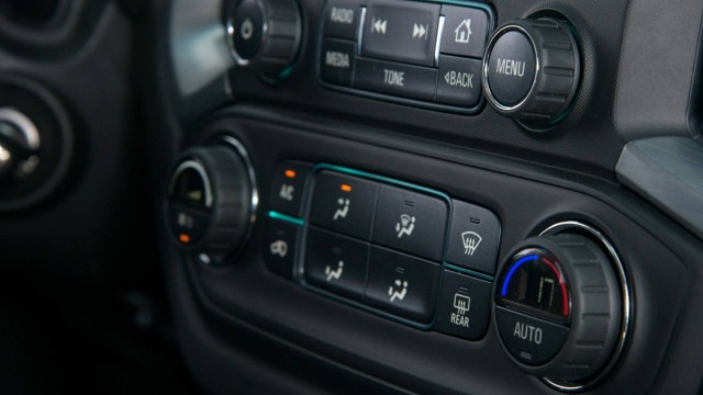 Ar condicionado digital da Chevrolet S10 permite uma regulagem precisa da temperatura