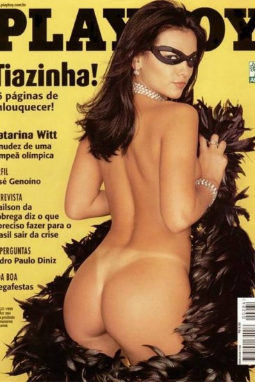 'Playboy' de Tiazinha foi a segunda mais vendida da história da revista