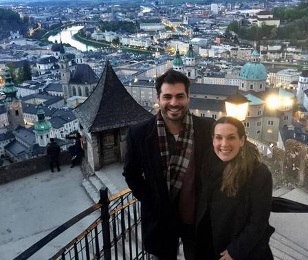Lua de mel: Thiago e Vanessa visitaram países como Portugal, Itália, Hungria, Áustria, Alemanha e Eslováquia