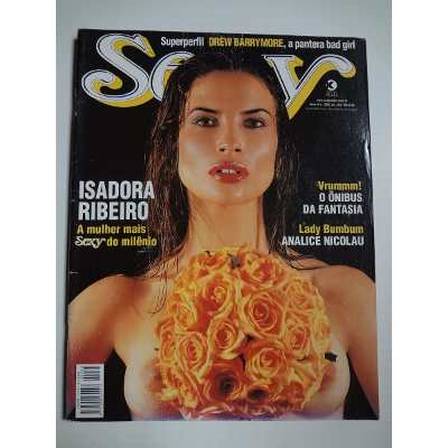 Isadora Ribeiro na capa da Sexy