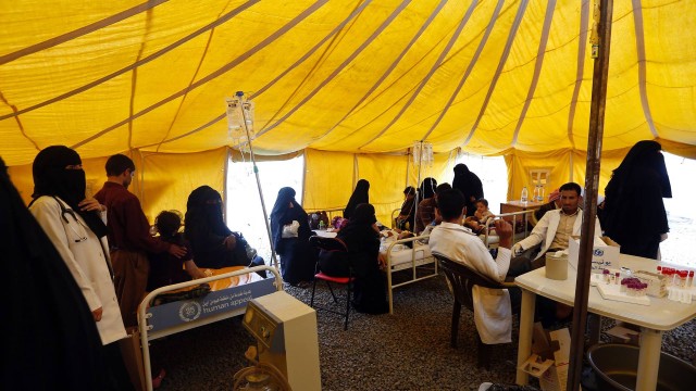 No Iêmen, há mais de 300 mil casos de cólera