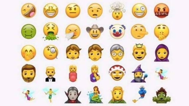 Novos emojis chegam em setembro