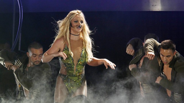 Neste mês, Britney Spears também se apresentou na Ásia, em Taiwan