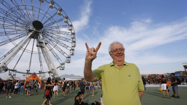 Paulo Cezar Tavernari, de 71 anos, diz ter ido a todas as edições do Rock in Rio
