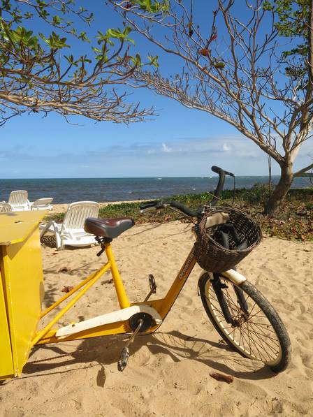 Praia de Santo André é destino para quem procura tranquilidade