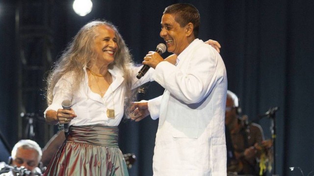 Bethânia e Zeca estão em turnê; show no Rio aconteceu no último sábado, dia 21