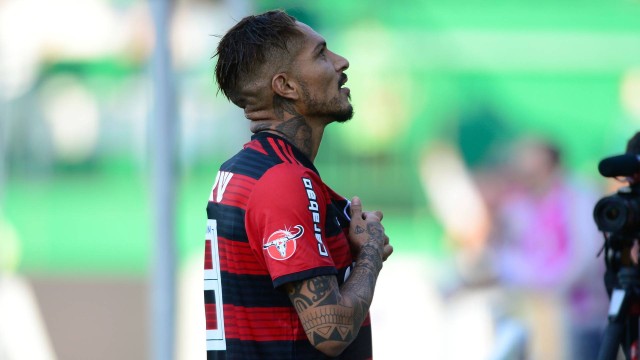 Guerrero disputou a sua última partida pelo Flamengo no domingo