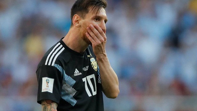 Lionel Messi perdeu a cobrança de pênalti que poderia ter dado a vitória para Argentina