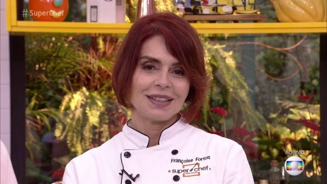 Françoise Forton foi a segunda eliminada no 'Super Chef'