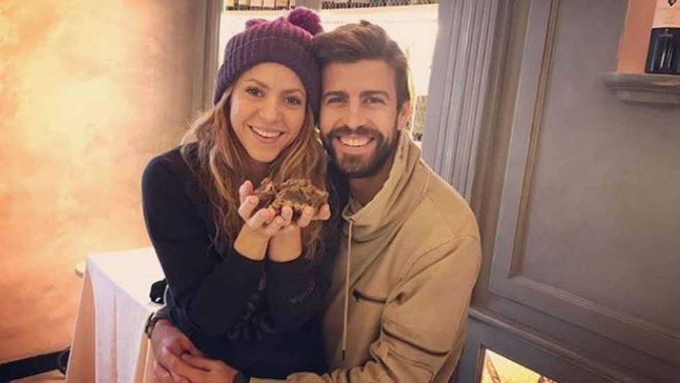 Shakira e seu ex-marido Gerard Piqué