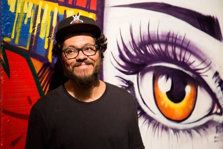 O grafiteiro Marcelo Ment fará sua primeira exposição em Nova York