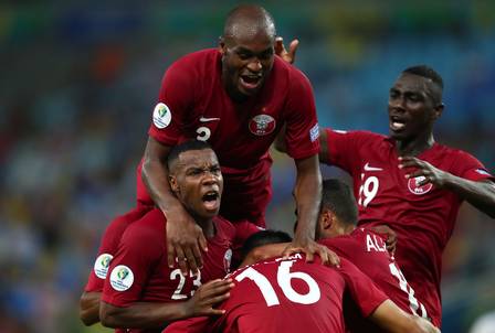 Qatar contou com a torcida brasileira no Maracanã