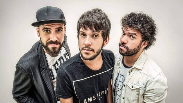 Leandro, Vitor e Lucas vão ao show em São Paulo