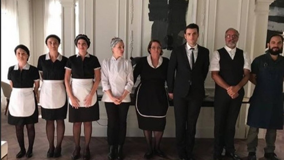 Novos empregados da mansão de Maria da Paz