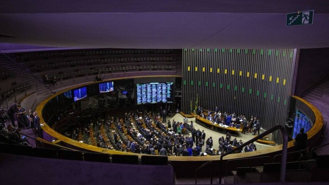 A Câmara dos Deputados vota a reforma da Previdência em segundo turno