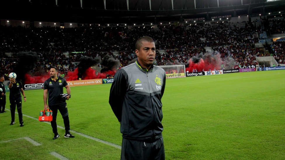 Marcelo Salles, o "Fera", dirigiu o Flamengo por quatro partidas antes da chegada de Jorge Jesus