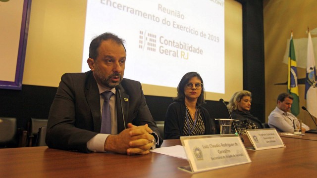 O secretário Luiz Claudio Rodrigues de Carvalho destacou a importância da prestação de contas