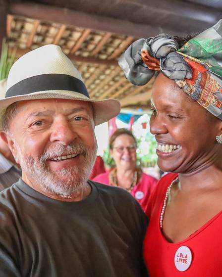Lula visita Quilombo em Paraty