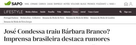 Imprensa portuguesa destaca os rumores de romance entre Condessa e Juliana Paiva
